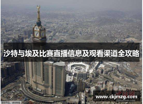 沙特与埃及比赛直播信息及观看渠道全攻略